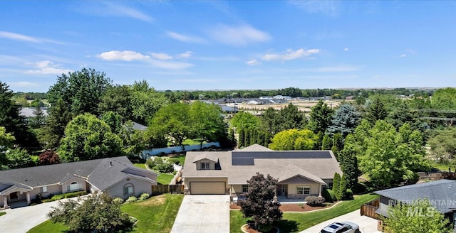 1563 W Colville Ct, Eagle, ID 83616 - view from above of property with a tree filled landscape