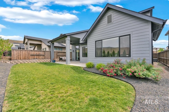 7060 E La Cuesta St, Boise, ID 83716 - back of property featuring a patio area