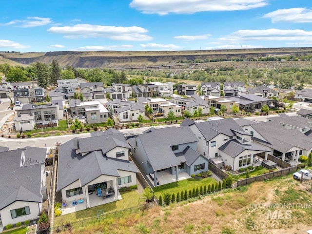 7060 E La Cuesta St, Boise, ID 83716 - aerial view of residential area featuring a mountainous background