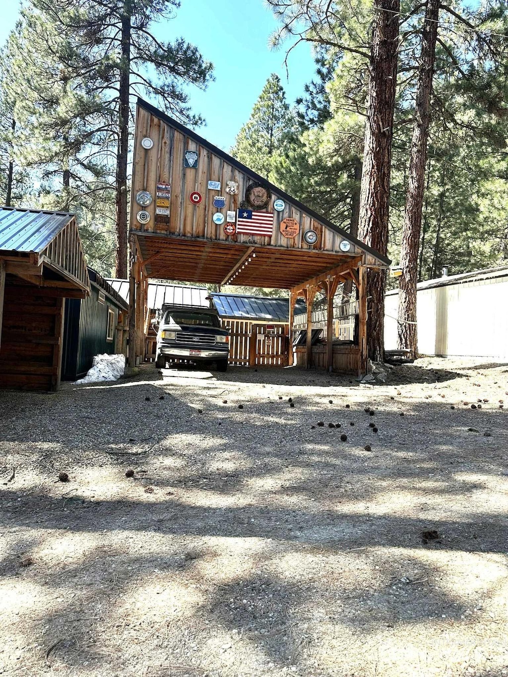 view of rear view of house