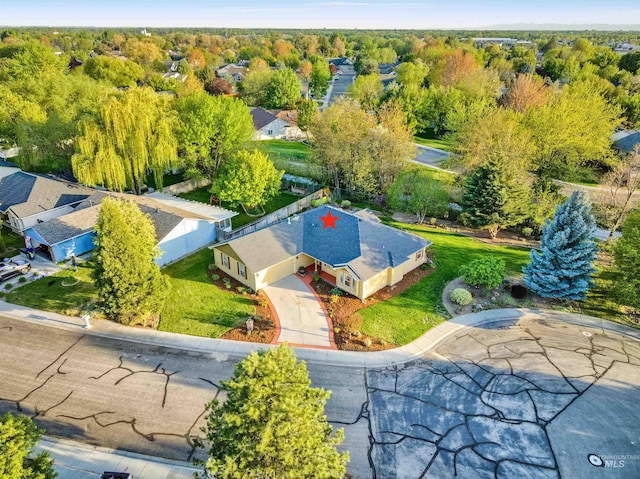 drone / aerial view