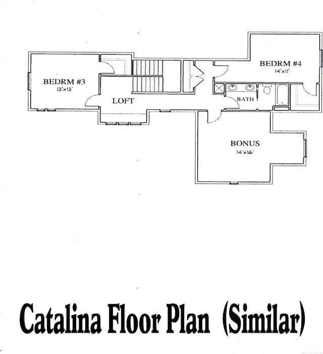 3713 W Ladle Rapids St, Meridian, ID 83646 - floor plan