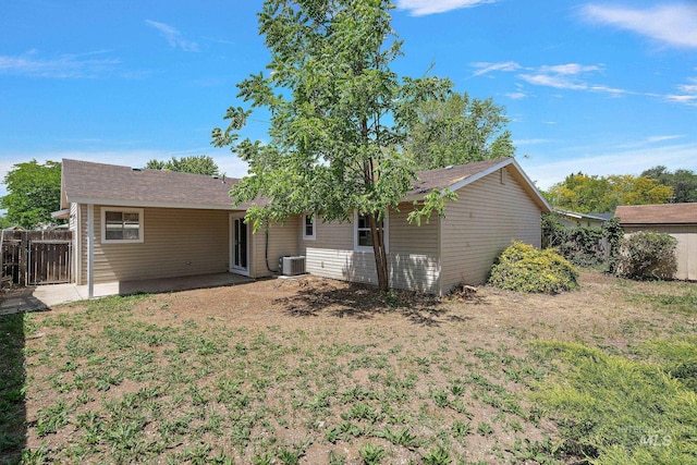64 Borah, Nampa, ID 83651 - rear view of property with central AC unit