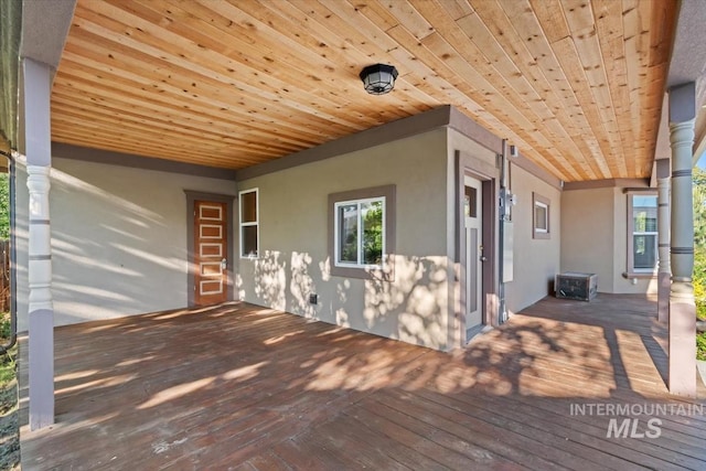 316 Maple Ave, Emmett, ID 83617 - view of wooden terrace