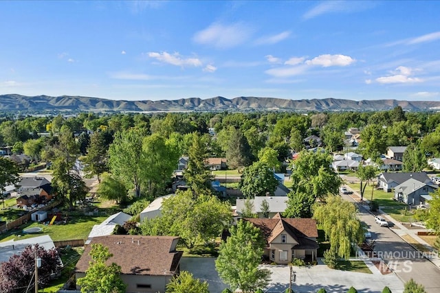 316 Maple Ave, Emmett, ID 83617 - aerial perspective of suburban area featuring mountains