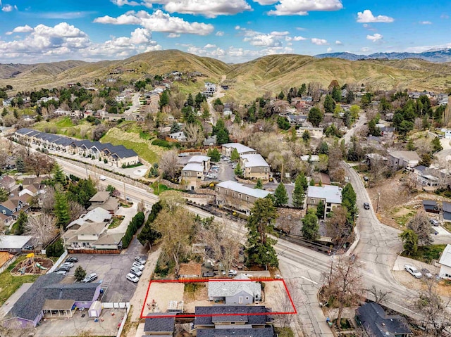 2517/2519 N 21st, Boise, ID 83702 - aerial view with a residential view and a mountain view