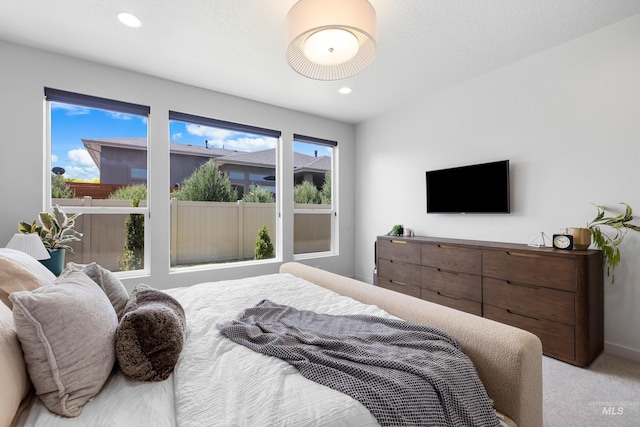4213 E Divide Pass St, Meridian, ID 83642 - bedroom with light carpet and recessed lighting