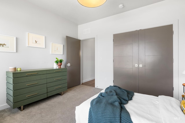 4213 E Divide Pass St, Meridian, ID 83642 - bedroom featuring light carpet and a closet