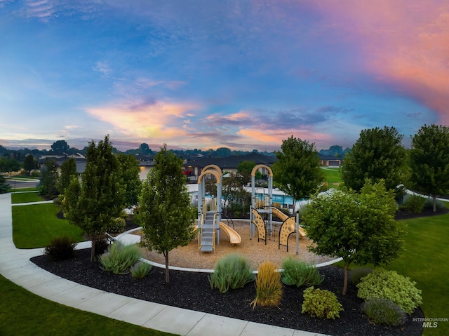 4213 E Divide Pass St, Meridian, ID 83642 - communal playground featuring a yard