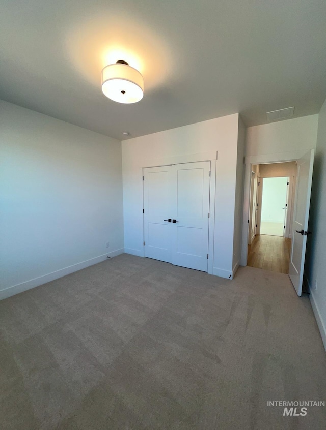 11233 S Saylis Pl, Kuna, ID 83634 - unfurnished bedroom featuring light carpet and a closet