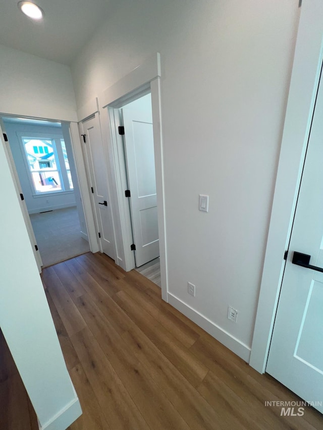11233 S Saylis Pl, Kuna, ID 83634 - hallway featuring hardwood / wood-style flooring