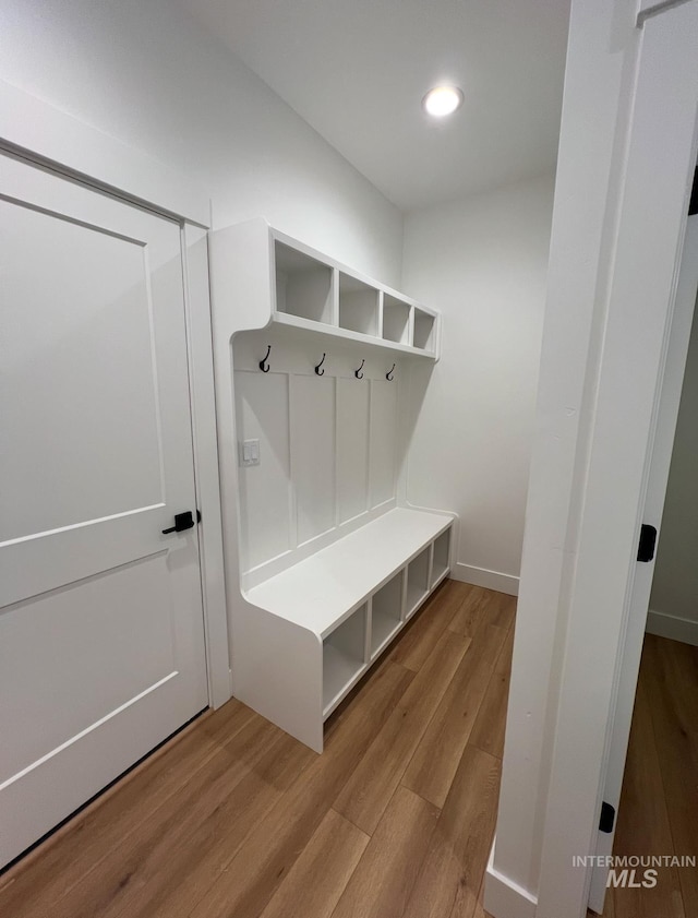 11233 S Saylis Pl, Kuna, ID 83634 - mudroom with light wood-type flooring