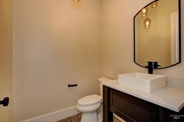 1149 E Crescendo St, Meridian, ID 83642 - half bath featuring vanity and toilet