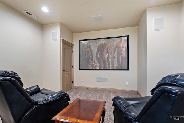 4315 N Nuova Ave, Meridian, ID 83646 - carpeted cinema featuring visible vents and baseboards