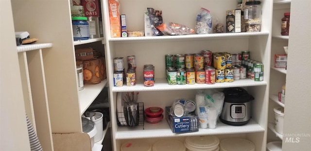 view of pantry