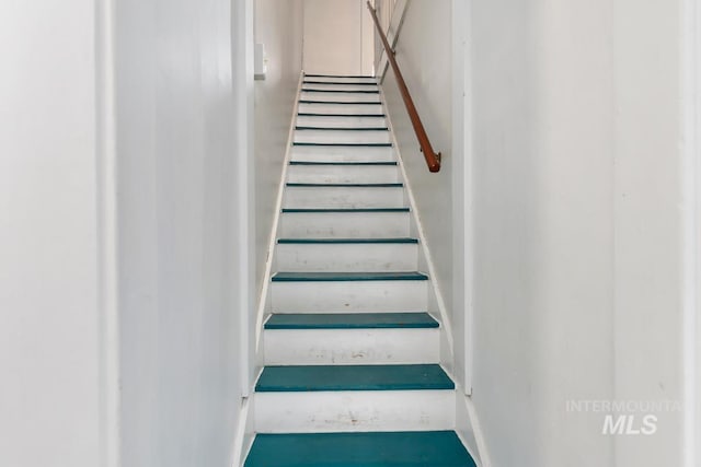view of stairs