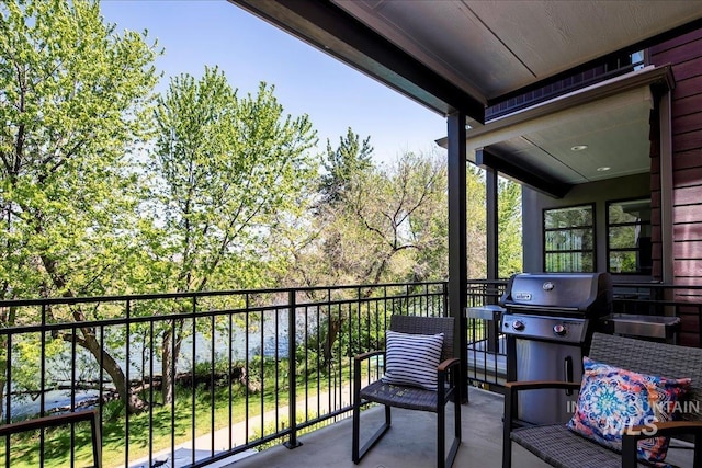 3602 N Prospect Way, Garden City, ID 83714 - balcony with area for grilling
