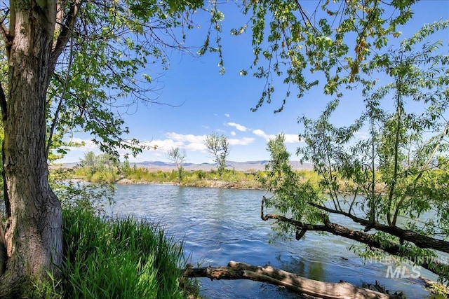 3602 N Prospect Way, Garden City, ID 83714 - water view with a mountainous background