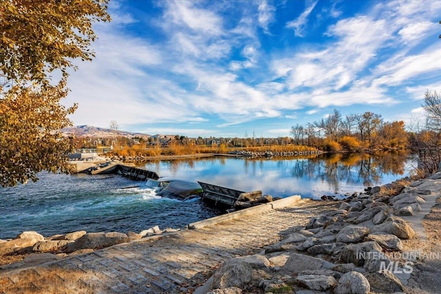 3602 N Prospect Way, Garden City, ID 83714 - dock area with a water view