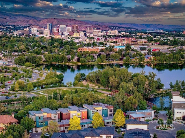 3602 N Prospect Way, Garden City, ID 83714 - view of urban area with a water and mountain view