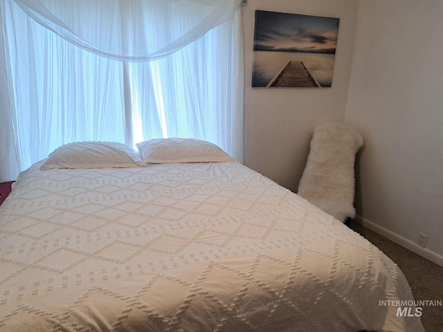 207 N Main St, Homedale, ID 83628 - bedroom with baseboards and carpet floors