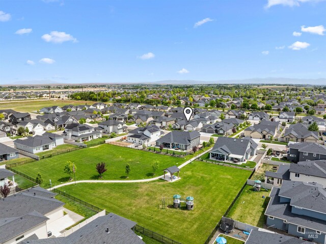 1670 Mary Hill Ave, Middleton, ID 83644 - aerial perspective of suburban area