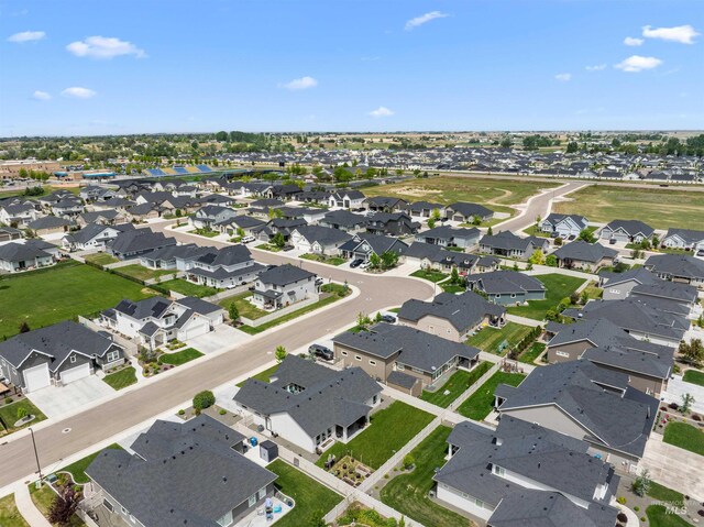 1670 Mary Hill Ave, Middleton, ID 83644 - aerial view of property's location with nearby suburban area