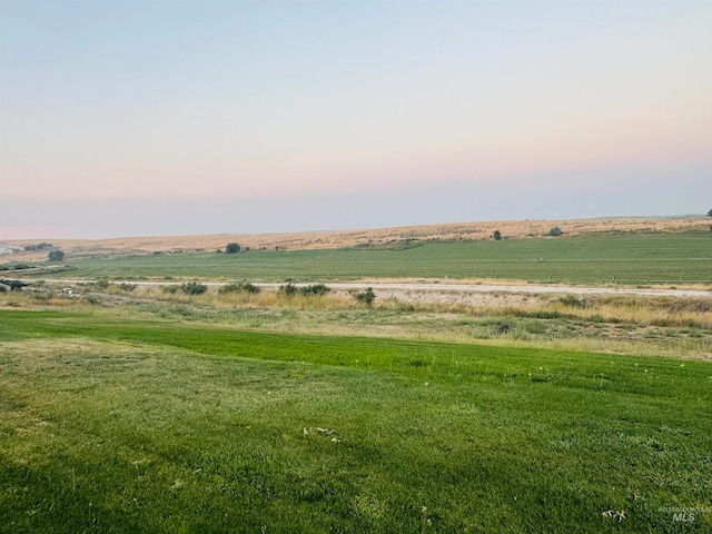 water view featuring a rural view