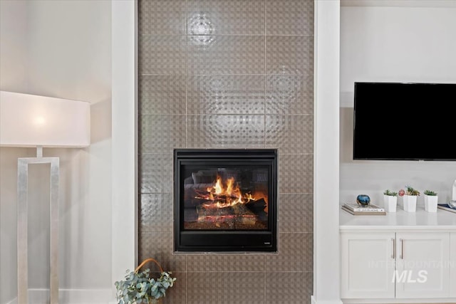 1765 E Bergeson St, Boise, ID 83706 - detailed view of a tiled fireplace