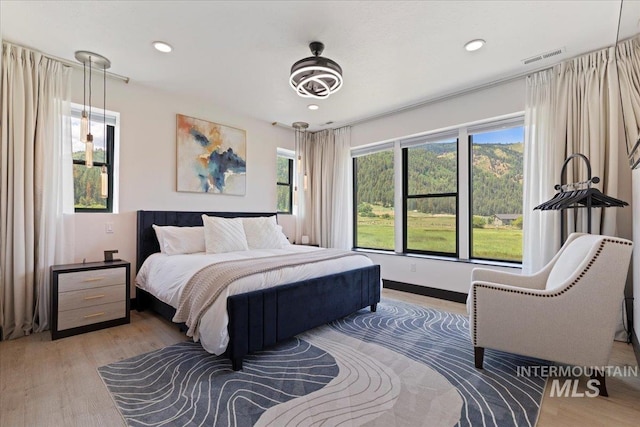15 Alder Creek Ln, Garden Valley, ID 83622 - bedroom featuring light wood-style floors and recessed lighting
