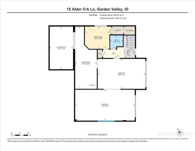 15 Alder Creek Ln, Garden Valley, ID 83622 - view of room layout
