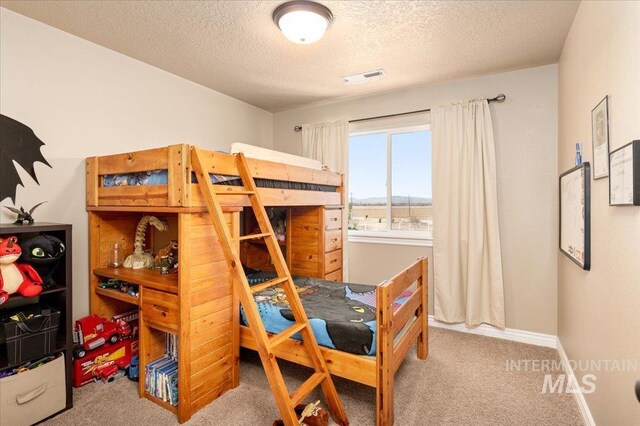1375 Ross Rd, Weiser, ID 83672 - bedroom featuring carpet floors and a textured ceiling