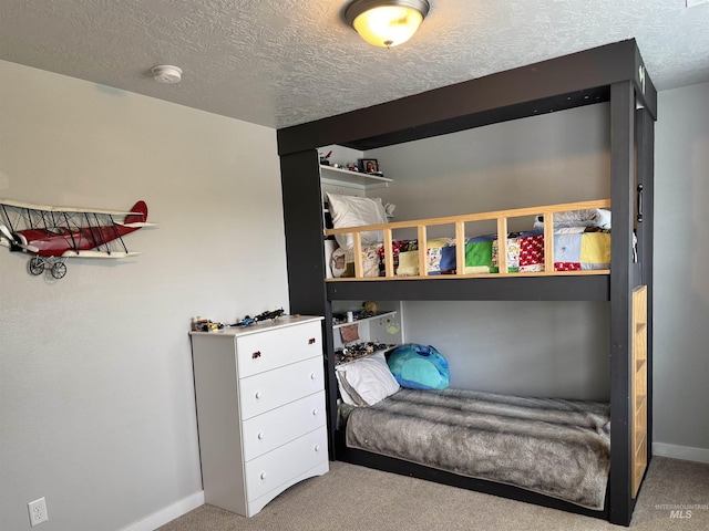 4446 S Carina Way, Meridian, ID 83642 - carpeted bedroom featuring a textured ceiling and baseboards