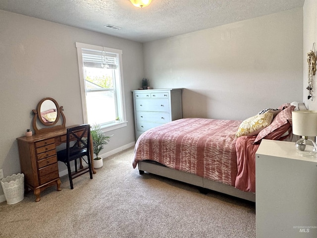 4446 S Carina Way, Meridian, ID 83642 - carpeted bedroom featuring a textured ceiling