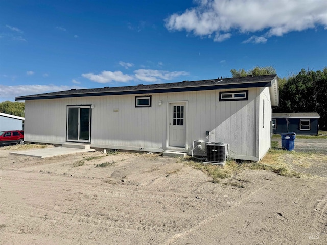 150 Sunset Dr N, Hagerman, ID 83332 - rear view of property with central AC unit