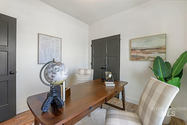 968 Gregory Way, Twin Falls, ID 83301 - office with wood finished floors and baseboards