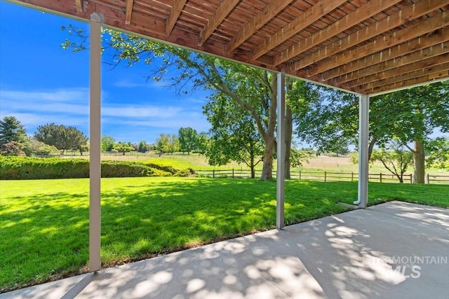 975 W Meander Ct, Eagle, ID 83616 - view of patio with a rural view