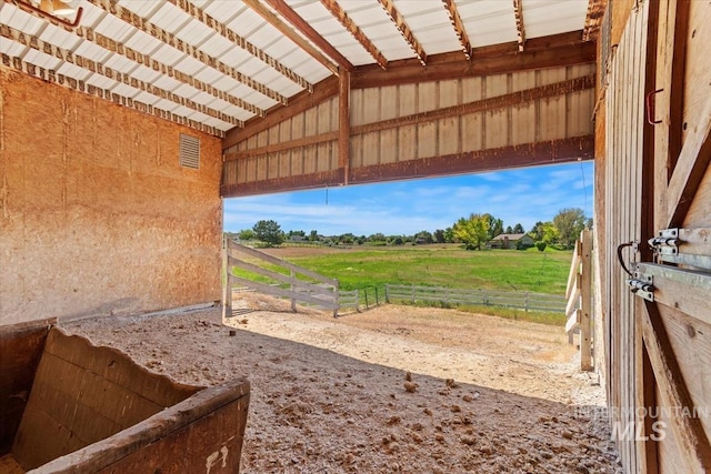 975 W Meander Ct, Eagle, ID 83616 - horse barn featuring a view of countryside