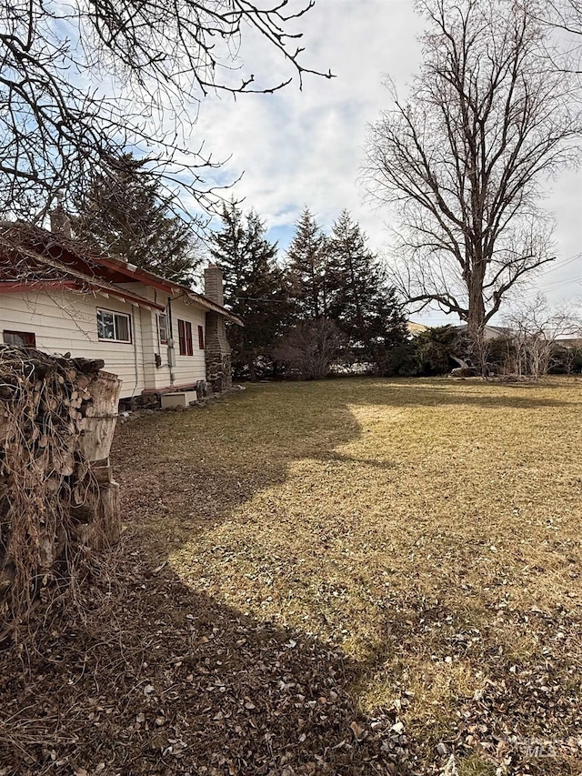 view of yard