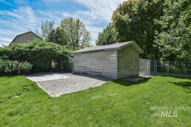 2555 E Quail Run Rd, Emmett, ID 83617 - view of shed with a gate
