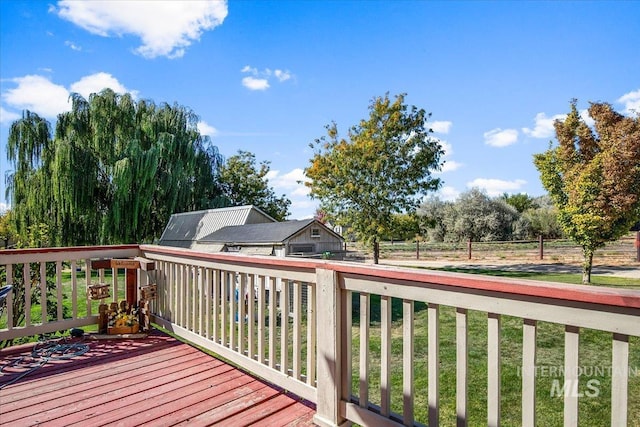 view of deck