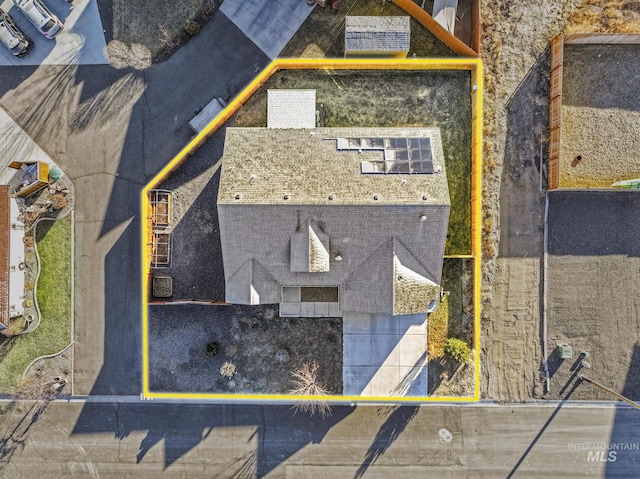 drone / aerial view