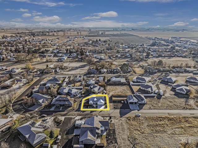 drone / aerial view