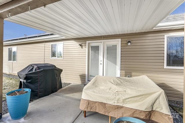 view of patio / terrace featuring area for grilling