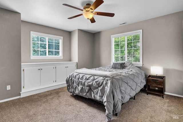 1390 E Prohaska Ct, Eagle, ID 83616 - bedroom featuring light colored carpet and ceiling fan