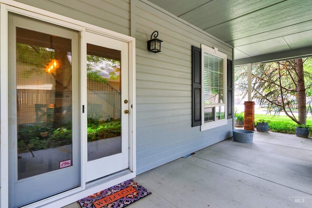 1390 E Prohaska Ct, Eagle, ID 83616 - property entrance with a porch