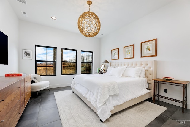 278 S Carbon Rivet Ave, Eagle, ID 83616 - bedroom with a chandelier, recessed lighting, and baseboards