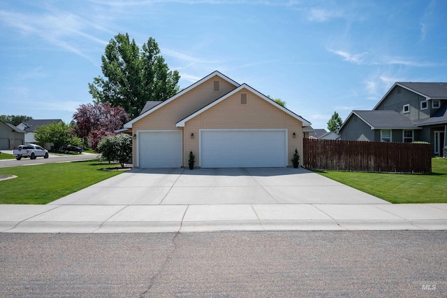 3499 S Green Basin Way, Nampa, ID 83686 - view of front of house featuring a garage and driveway