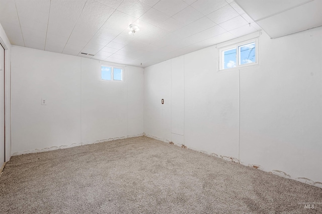 1520 R St, Heyburn, ID 83336 - below grade area featuring carpet and healthy amount of natural light