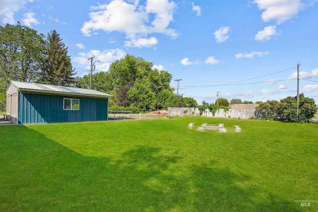 1520 R St, Heyburn, ID 83336 - view of yard with an outdoor structure